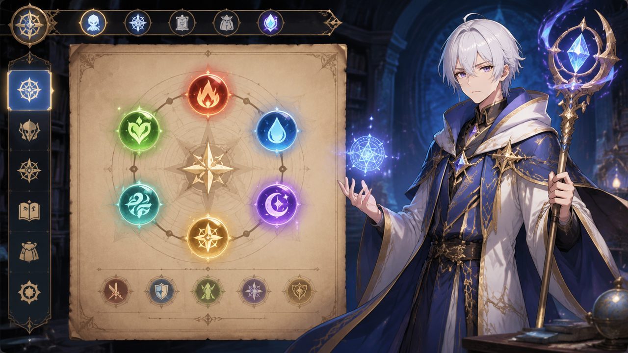 魔法师露娜 剧情互动 内容截图 2