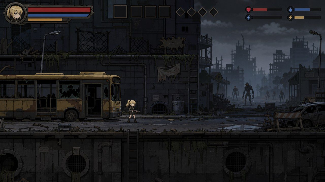 寄生都市 操作界面 演示图 2