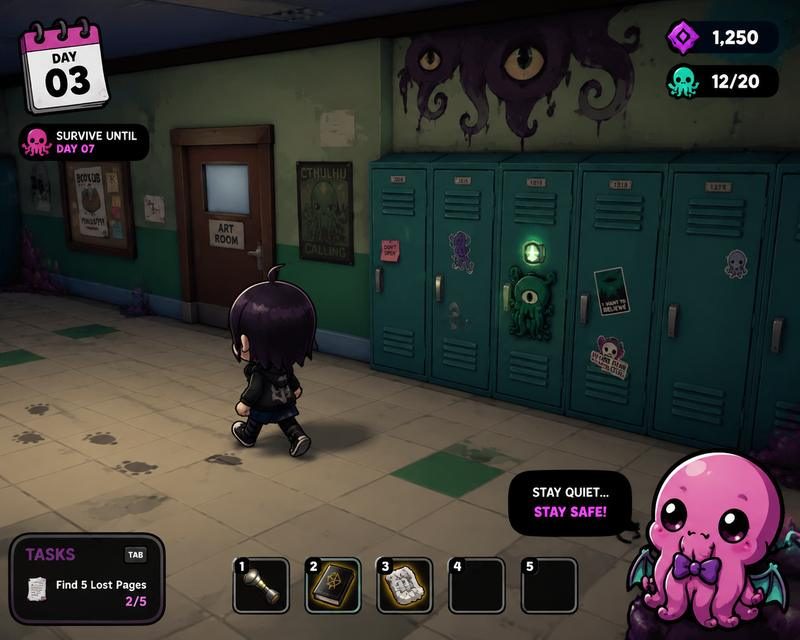 Lovecraft Locker 主线事件 内容截图 2