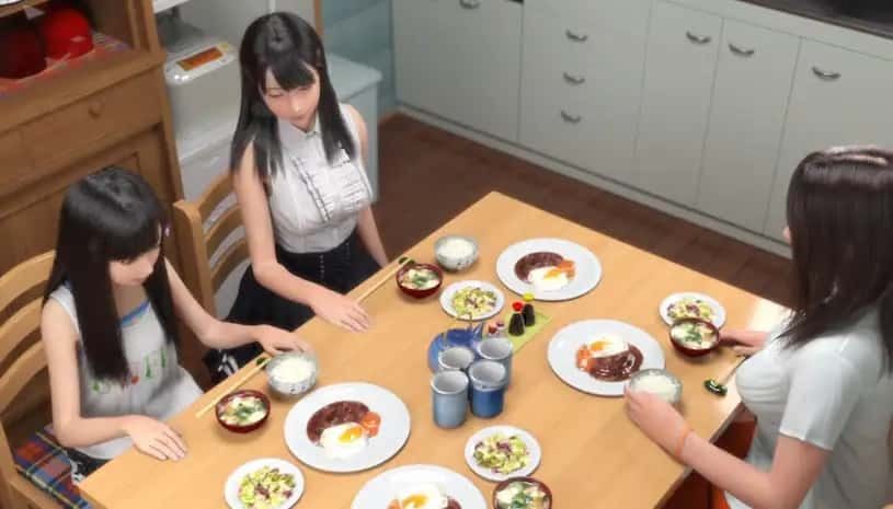 死宅与天使和奇怪的家 操作界面 实机截图 3