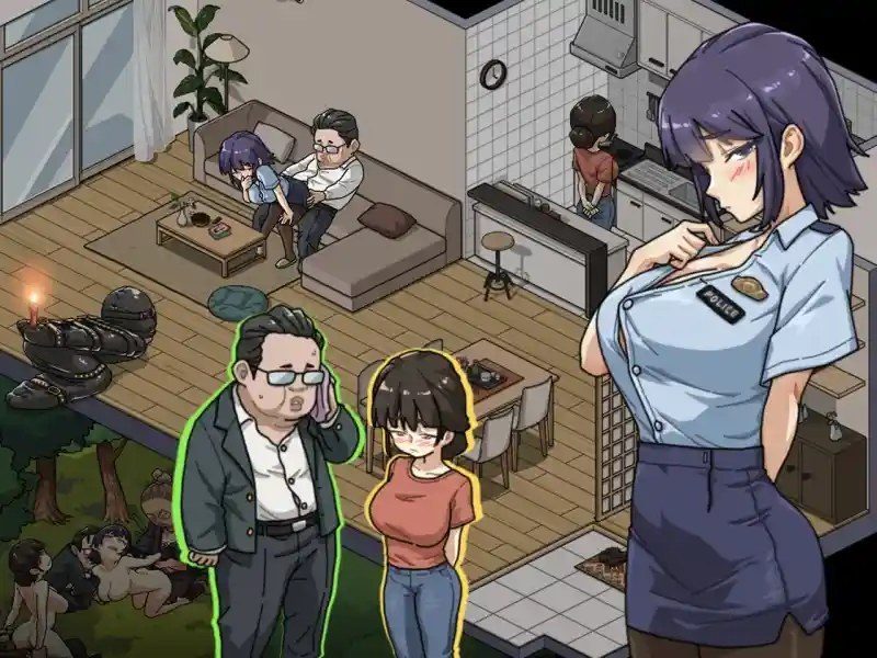 极道无赖EX 女警鮎川光 实机画面 玩法截图 3