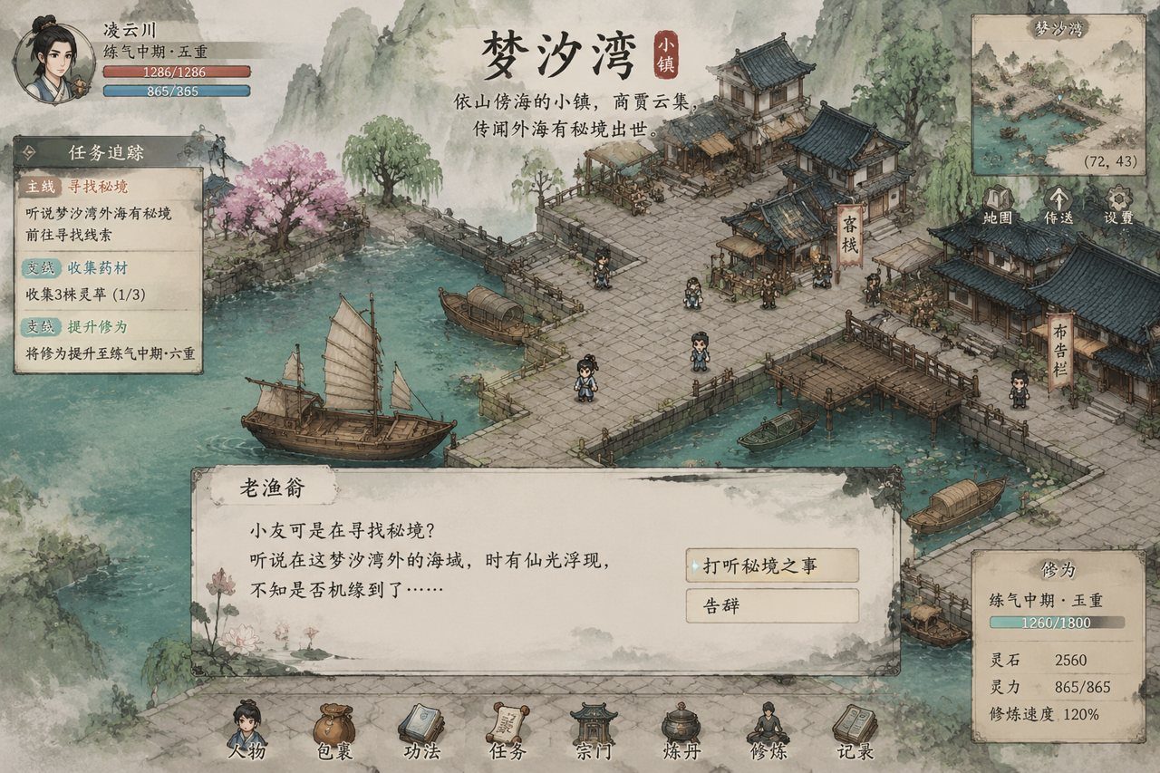 谪仙索欢录 主线事件 资料图 8