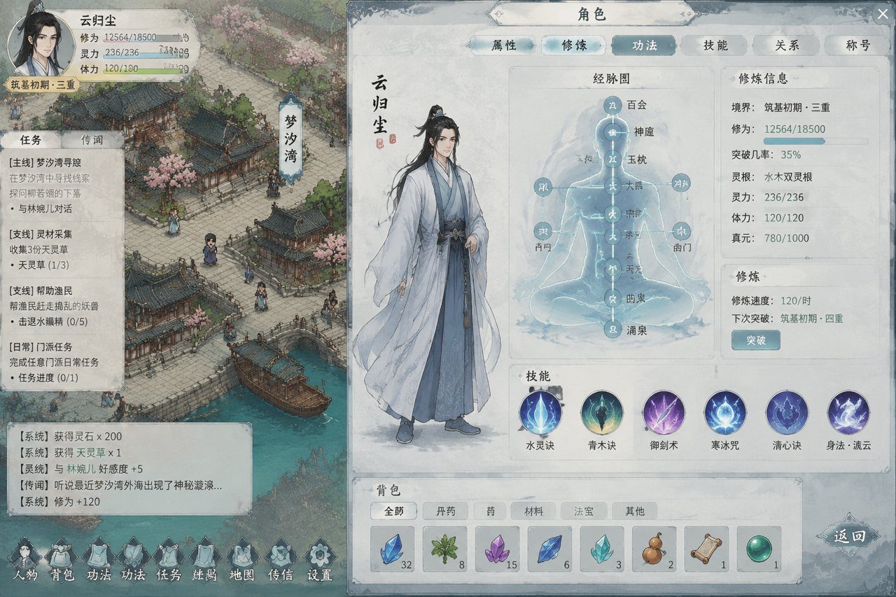 谪仙索欢录 支线内容 场景图 5