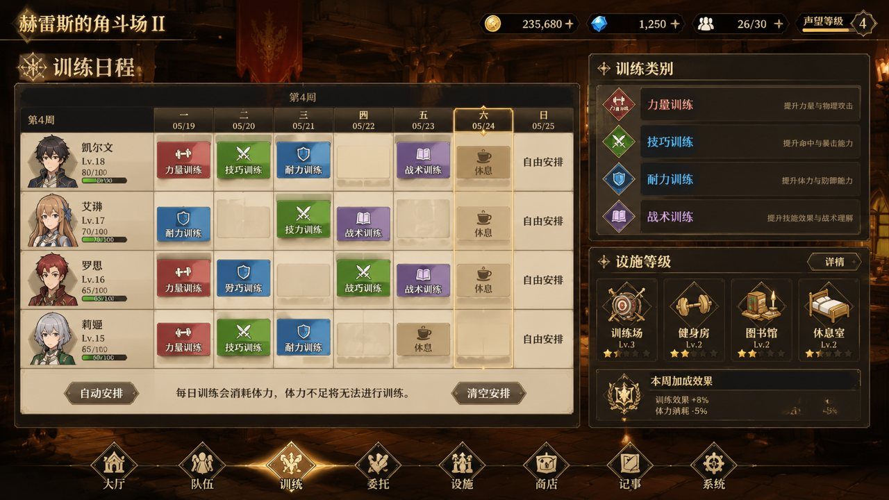 赫雷斯的角斗场Ⅱ 角色路线 资料图 3