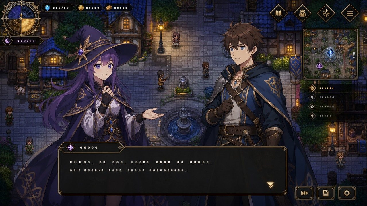 我并非无所依归 剧情RPG 实机截图 4