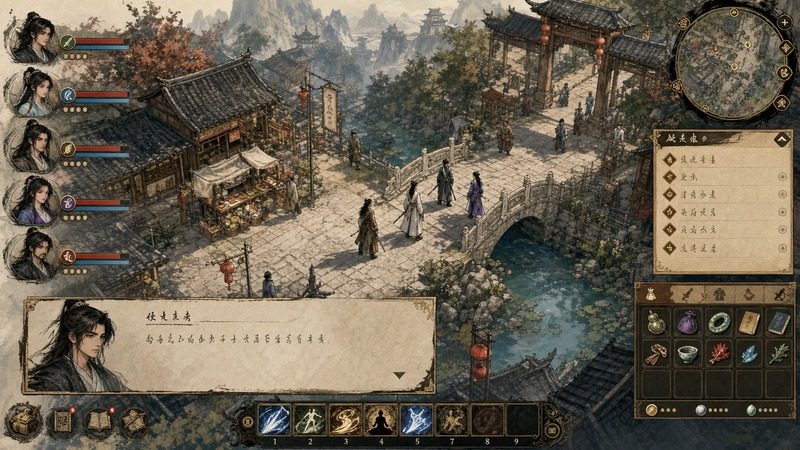 金庸群侠传5爱与死仙狐MOD六周年 玩法展示 玩法截图 4