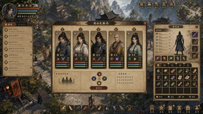 金庸群侠传5爱与死仙狐MOD六周年 版本内容 实机截图 7